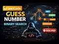 LeetCode Guess Number Binary Search Explained CodeByMadan