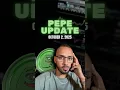 Download Lagu PEPE UPDATE! #PEPE #crypto #cryptonews #cryptotrading #cryptomarket #cryptocurrency