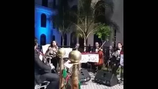 مجموعة أفنان Groupe Afnan برئاسة الأستاذ عبد الناصر مكاوي مع الفنانة فاطمة الزهراء القرطبي 