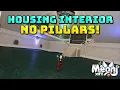 FFXIV New Housing Interior Designs Modern NO PILLARS o