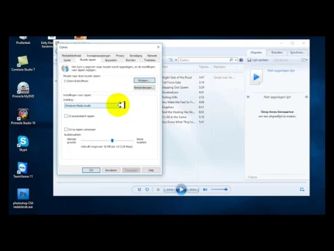 Download MP3 Muziek rippen m b v  Windows Mediaplayer