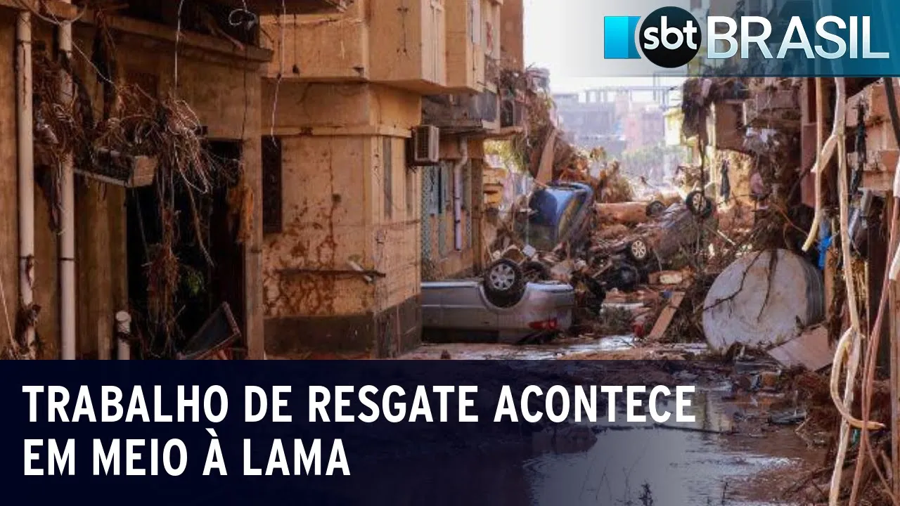 Tempestade Daniel deixa 5.300 mortos na Líbia | SBT Brasil (13/09/23)