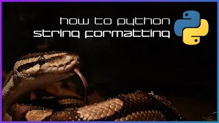 String concatenation and formatting - How to Python