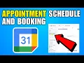 How To Create An Appointment Schedule In Google Calendar 2026 Complete Guide