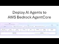 Deploy AI Agents to Production with Bedrock AgentCore Full Tutorial