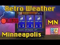 LIVE Minneapolis MN Weather Retro Weather 90s Jazz - Relax