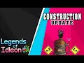 Legends of idleon Construction progress update Idleon construction Guide