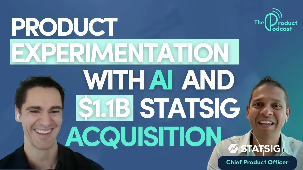OpenAI CTO of Application on Product Experimentation with AI and $1.1B Statsig Acquisition | E273  - YouTube thumbnail