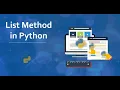 List Methods in Python Part 2