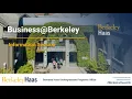 Business Berkeley Admissions Info Session for Continuing UC Berkeley Students