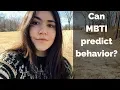 MBTI Generalizations Predicting Behavior