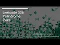 Leetcode 336 Palindrome Pairs