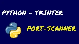 PORT-SCANNER EM TKINTER - PYTHON
