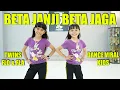 TIKTOK BETA JANJI BETA JAGA - DANCE ANAK ANAK BY FLO FLA  - JANJI PUTIH DANCE VIRAL
