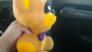 Fredbear plush unboxing
