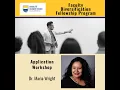 Faculty Diversification Fellowship Program - Application Workshop July 2023