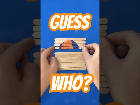 Guess WHO the DIY Popsicle Stick Painting Is! 🤔🍭
