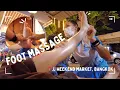 5 Deep tissue foot massage at JJ weekend market Bangkok Not ASMR but RELAXING ambience