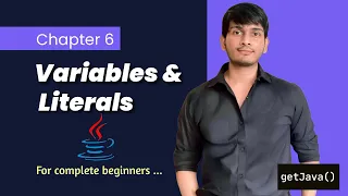 Variables Literals in JAVA English For complete beginners