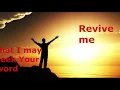 Revive Me-Jeremy Camp (Lyrics)