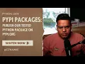 004 Publish our tested python package on PyPI org