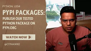 004 Publish our tested python package on PyPI org