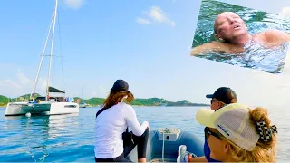 Parents join us for BOAT LIFE…Trip ends in the HOSPITAL with a FRACTURED BACK…