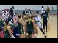Liz Cambage Gets Knocked Out During Scrimmage
