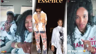 ciara and her husband dance and vibes to wizkid s essence ft tems