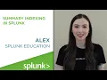 Summary Indexing in Splunk