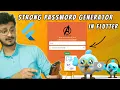 Strong Password Generator in Flutter within TextField