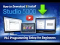 How to Download Install Studio 5000 PLC Programming Setup for Beginners