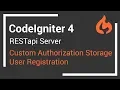 CodeIgniter 4 RESTapi Server - Part 3