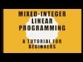 Mixed-Integer Linear Programming - A MATLAB