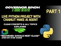 Live Coding Session How to Make an AI Agent in Python with Chainlit AI Agent Part 1 HamzaOnAir