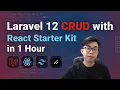 Learn Laravel 12 CRUD with React Starter Kit in Just 1 Hour for Beginners