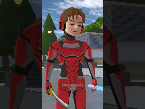 Robot Yuta Hentikan Serangan Tentara Jahat🔥 #sakuraschoolsimulator 