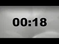 18 Second Timer - Simple Countdown with Alarm Full Screen