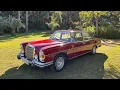 A MAGNIFICENT 1970 300SEL 6 3 Mercedes-Benz gets taken for a drive