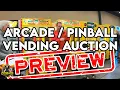 Arcade Pinball Claw Machine Auction - January 2026 North Carolina