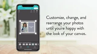 How To create canvas prints in the free Snapfish photo app