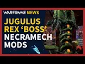 Deimos Jugulus Rex Necramech Mods with Warframe Update 30 5