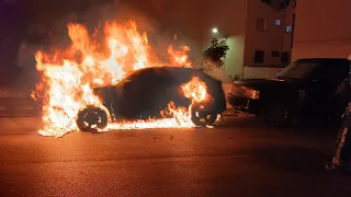 HORIZONTE entrevista, noche de Incendios y apedreamientos #ceuta #invasion