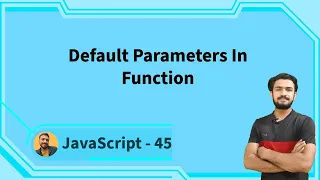 default parameters in javascript