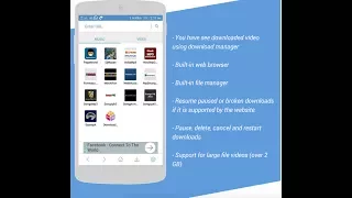 video and audio downloader and manager