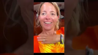 A Caftan made from Batik, sewn on our ⛵️#sewing #diyclothing #sailingfamily