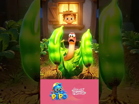 JOÃO E O PÉ DE FEIJÃO ✨ PIPO CONTA ✨ SHORT 2 #criançasinteligentes