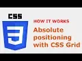 Grid items and absolute positioning - CSS Grid Tutorial 2019