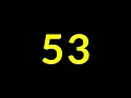 53 Seconds Countdown Timer With Sound Effect