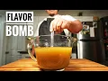 THE chicken stock
